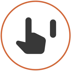 Glove touch icon