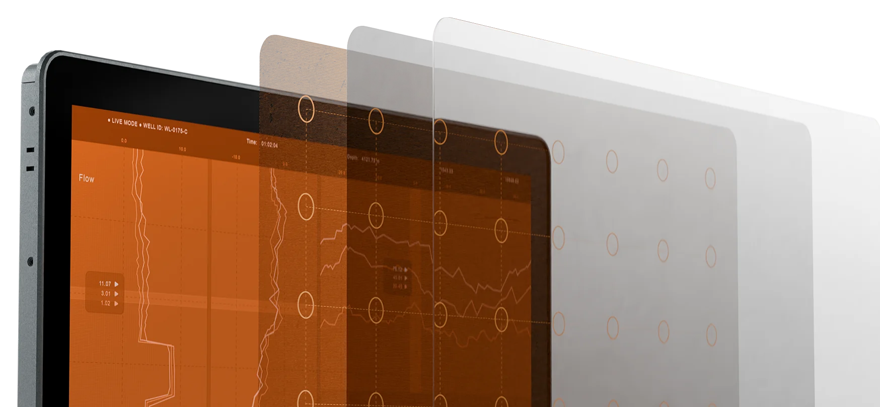 AcuPanel display glass layers