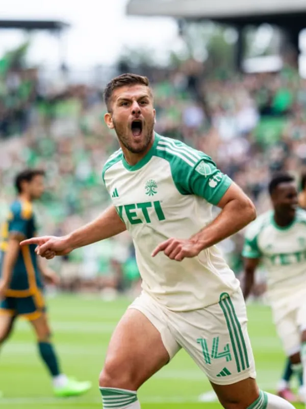 Diego Rubio, former Austin FC striker and TURF ATX co-founder