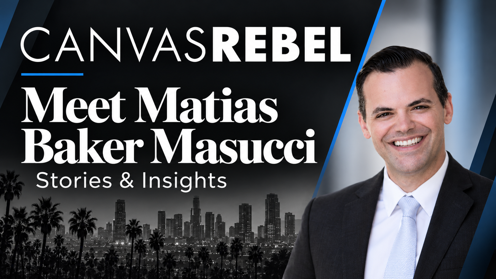 Matias Baker Masucci featured in CanvasRebel