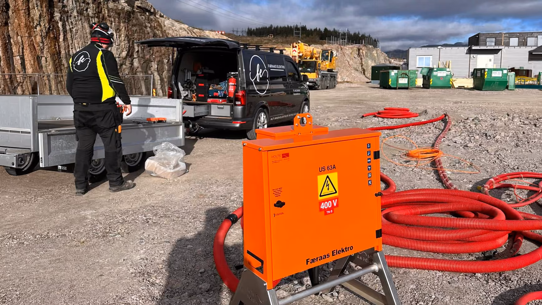 Byggestrøm i Skien og Grenland – Færaas Elektro