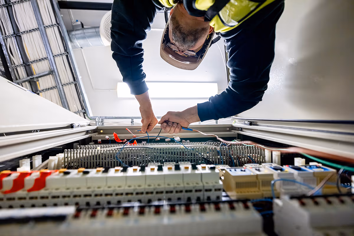 Ferdig elektrisk anlegg i nybygg