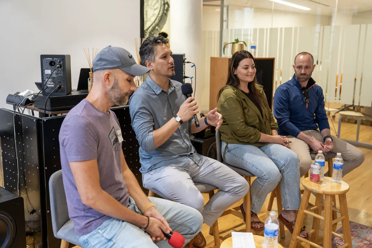 Panel discussion at a LodeStar event