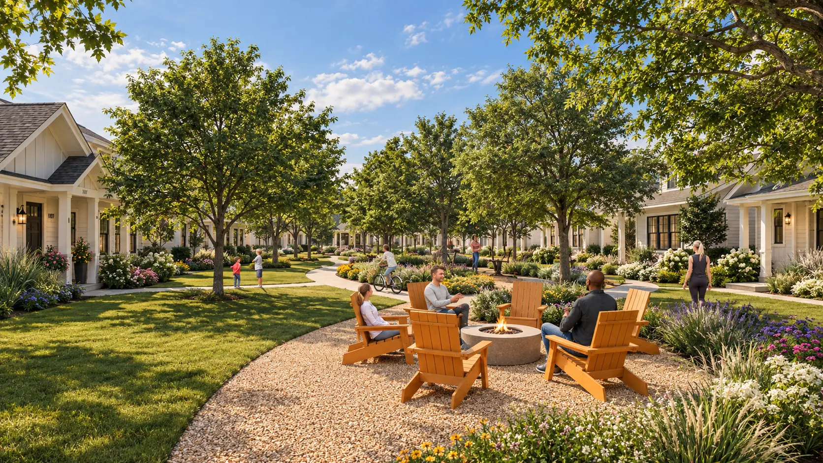 Northwest pocket park rendering