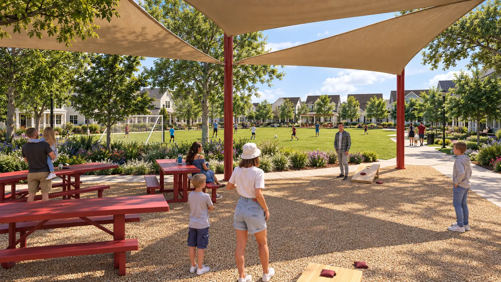 Northeast pocket park rendering