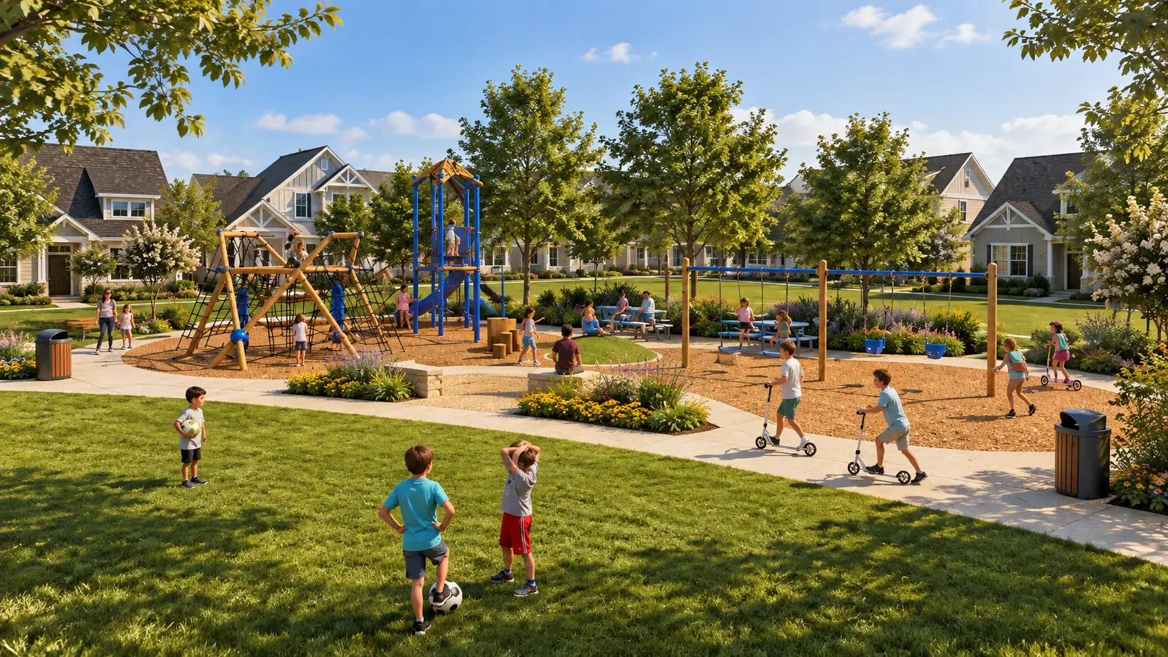 Southeast pocket park rendering