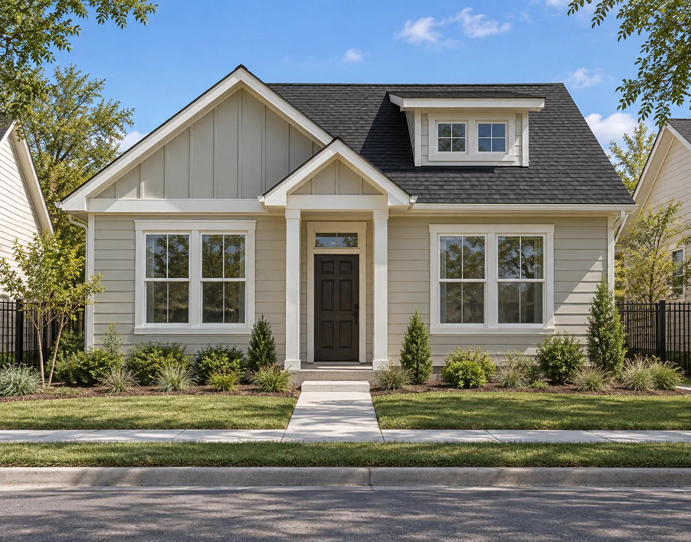 The Pecan home exterior