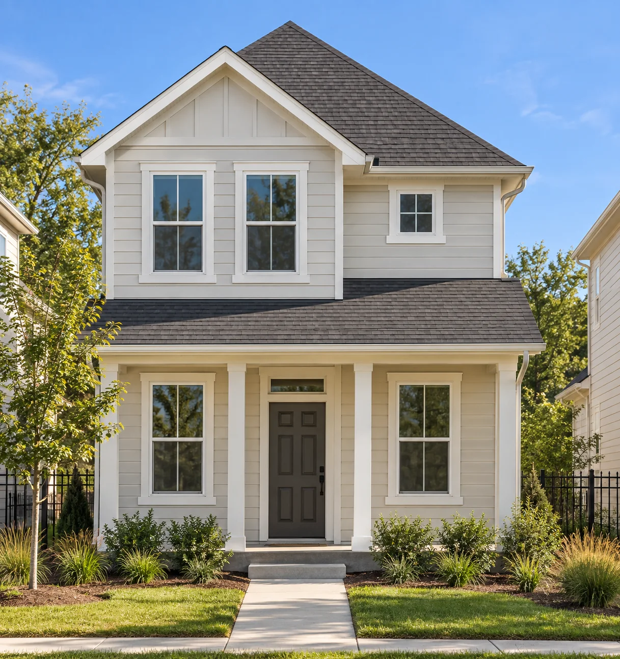The Linden home exterior