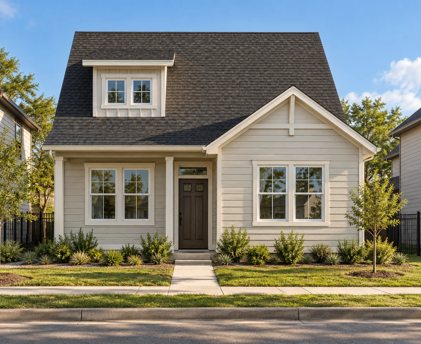 The Pecan home exterior