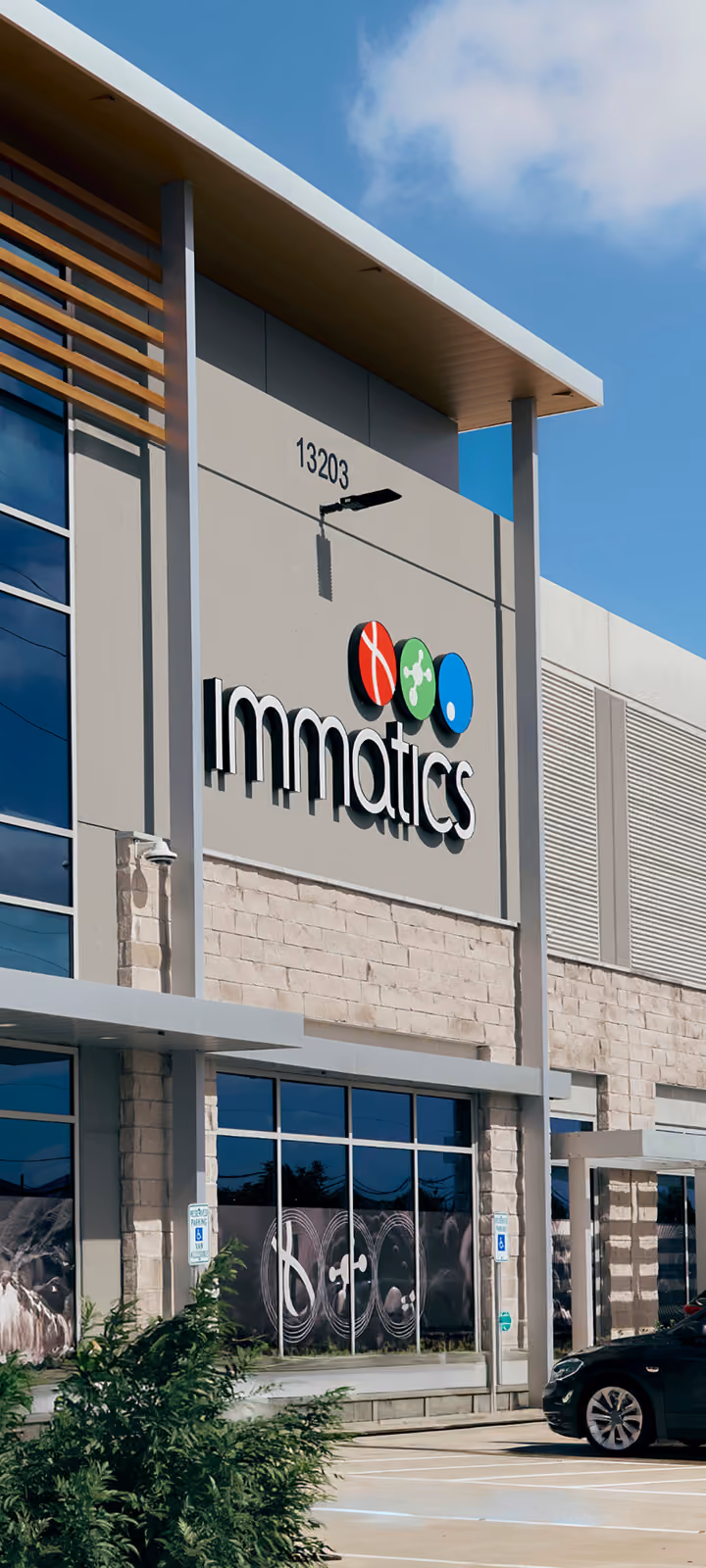External view of the Immatics office building