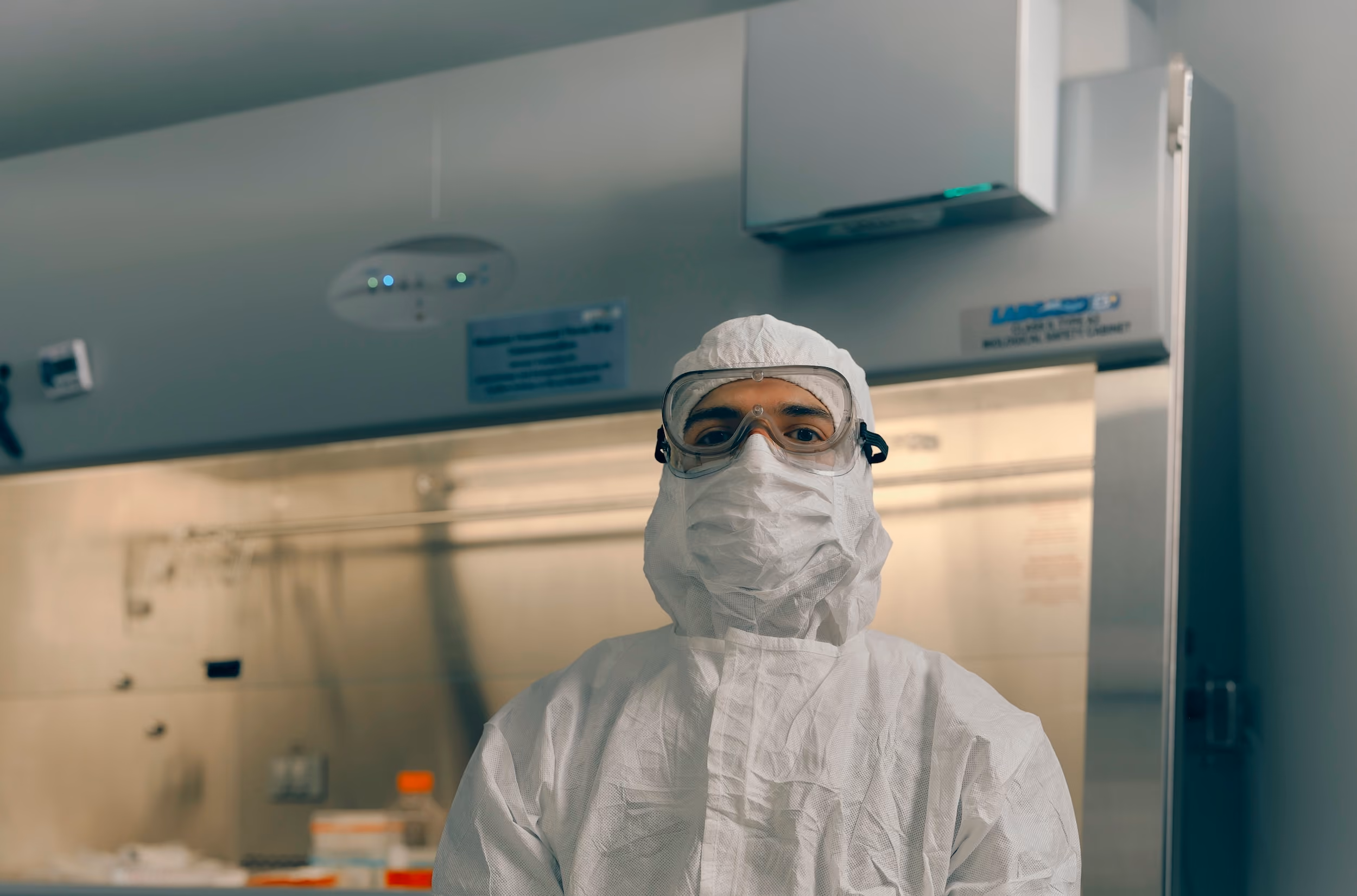 Immatics scientist in the lab