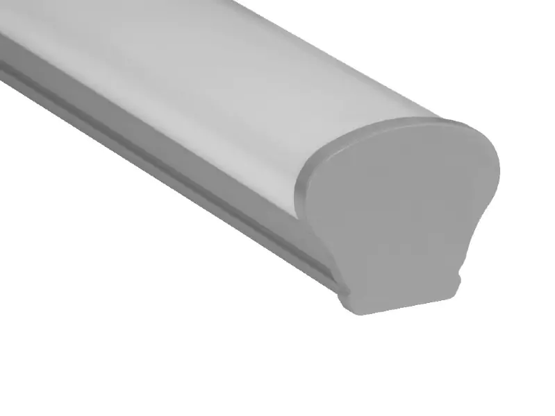 LED Etanj Armatür - Gri LED profil