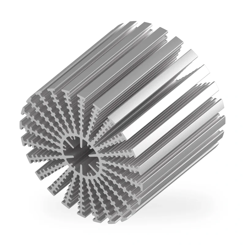 Aluminum heatsink profile