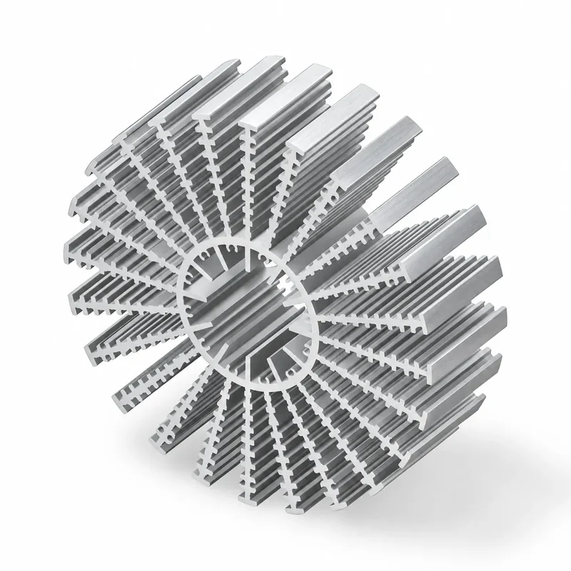 Aluminum heatsink profile