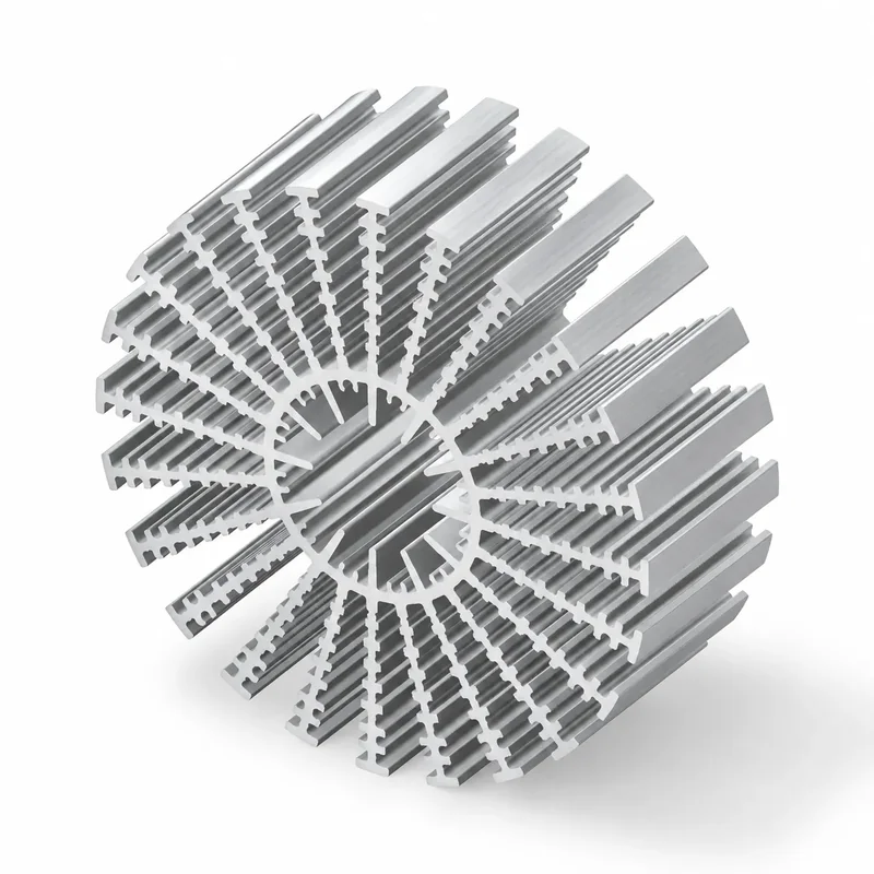 Aluminum heatsink profile