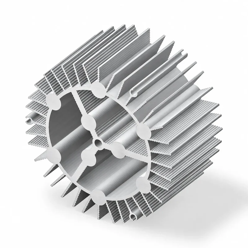 Aluminum heatsink profile