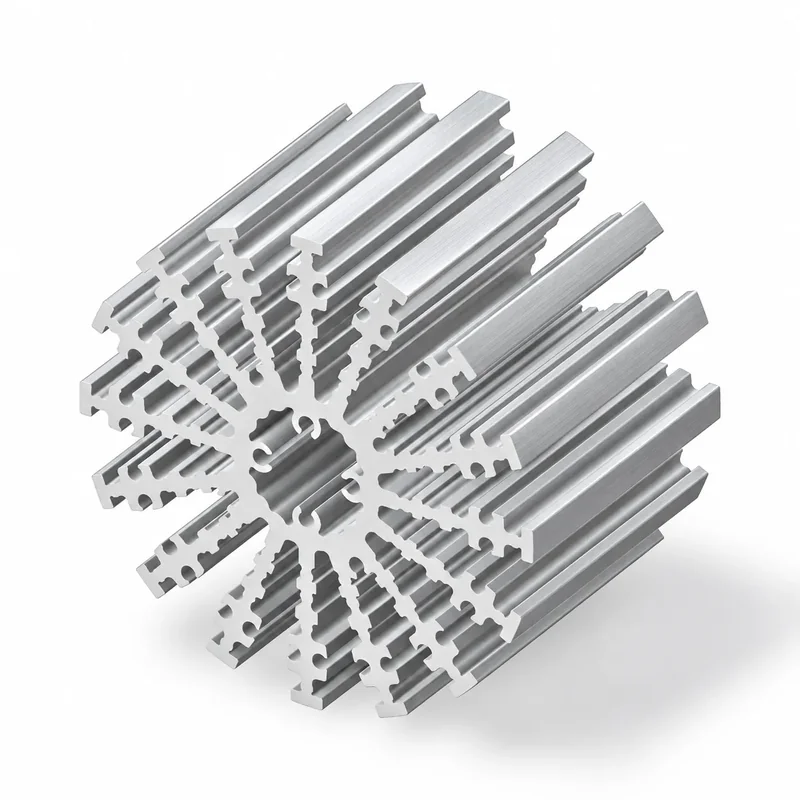 Aluminum heatsink profile