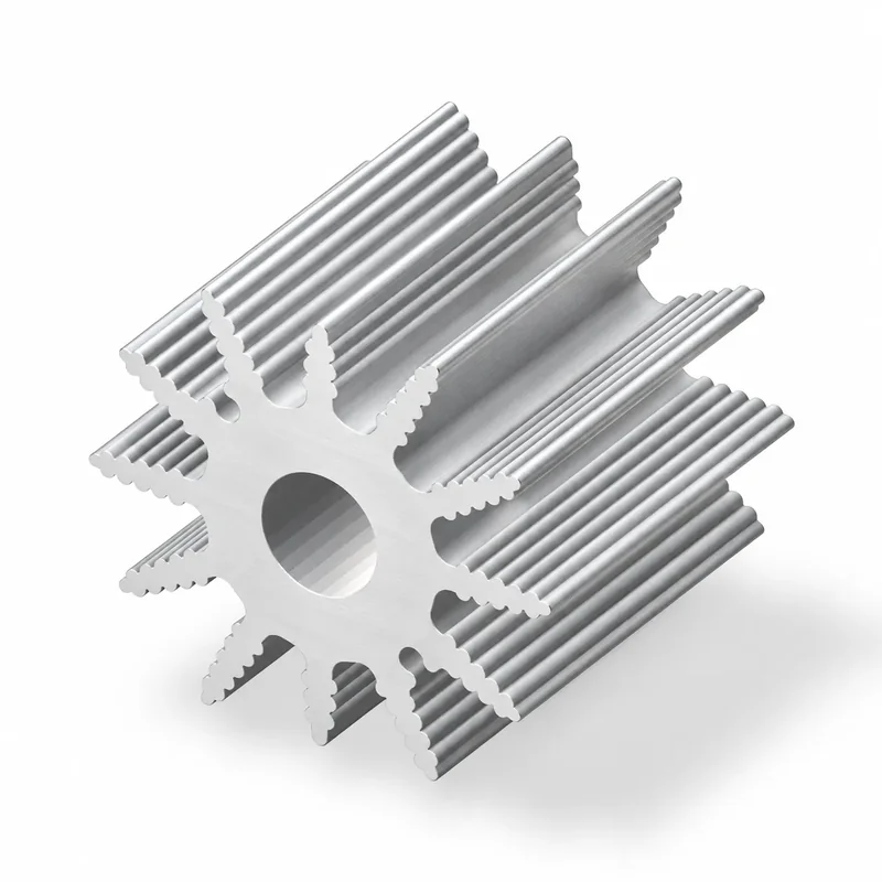 Aluminum heatsink profile