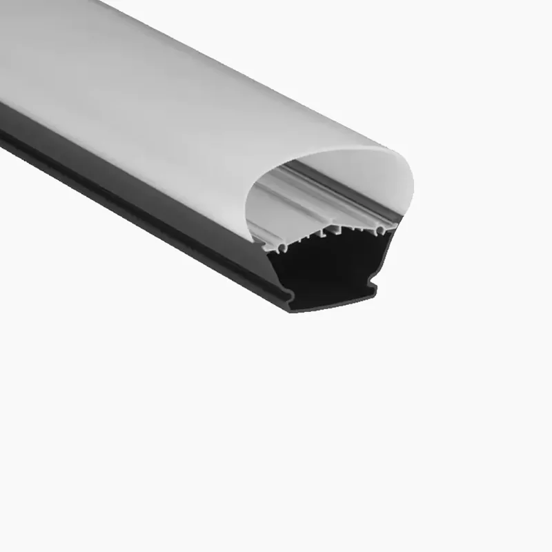 ETANJ 72 SİYAH – 72 mm Etanj LED Armatür Gövdesi Siyah (PC)