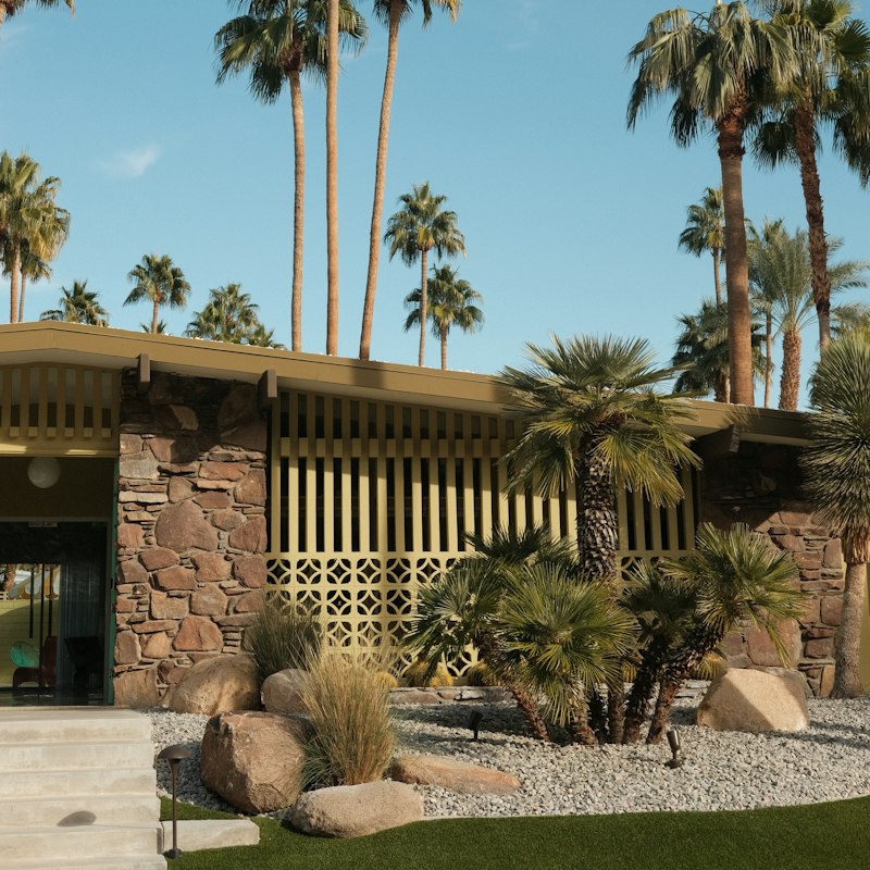 Cliff May's ranch houses were never meant to be beige. Here's what the records show.