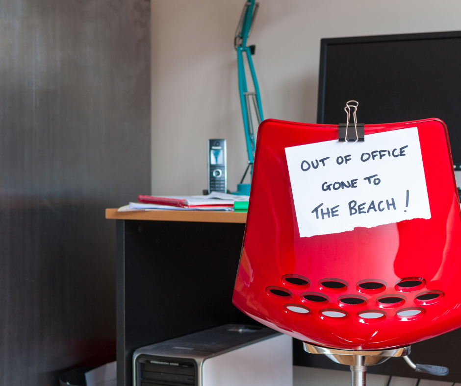 Image representing someone is out of office.