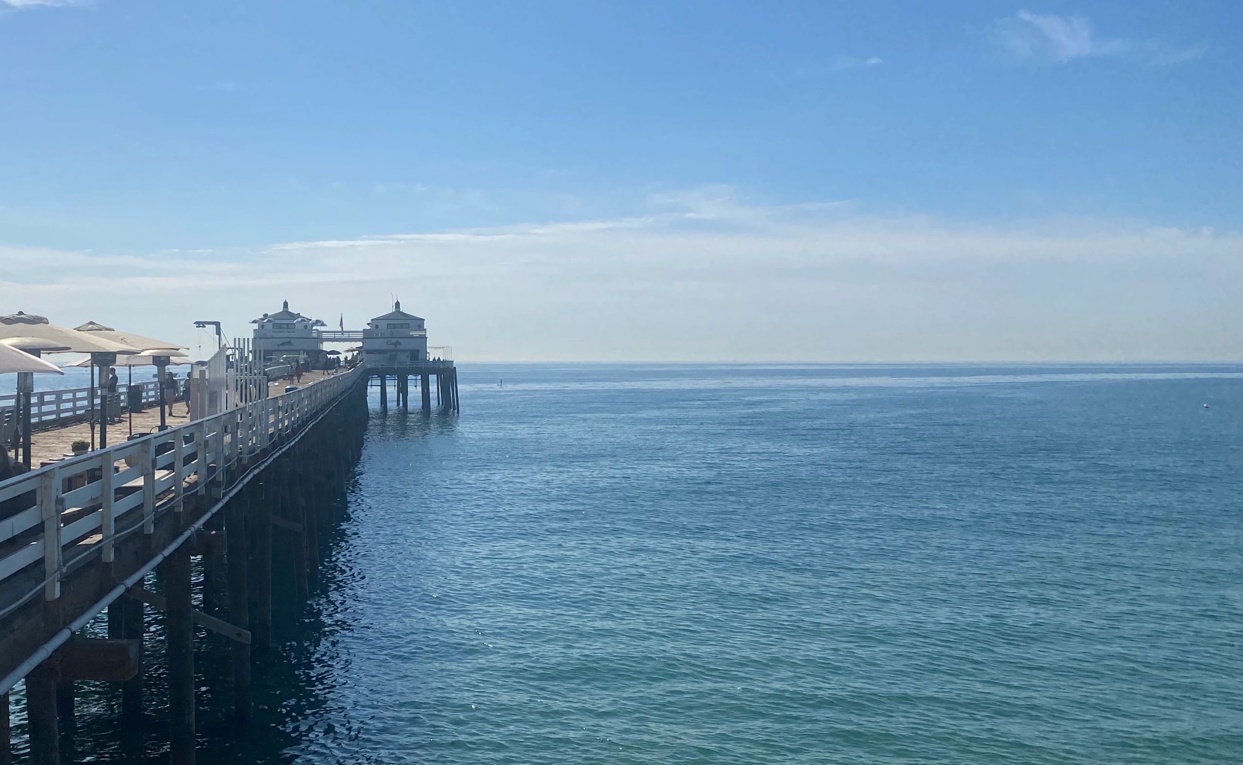 Santa Monica Pier and the Pacific
