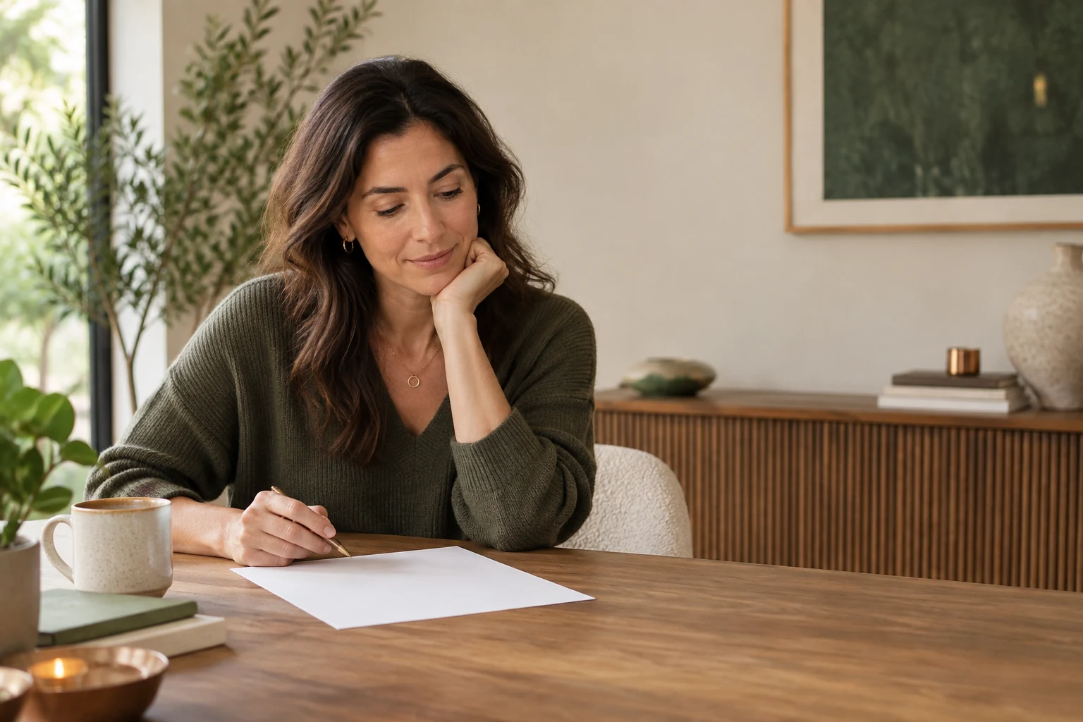 Woman exploring single parenthood by choice