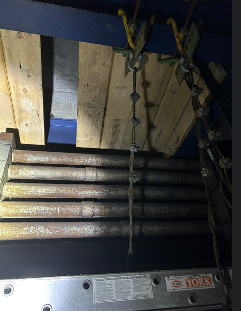 Temporary shielding decking