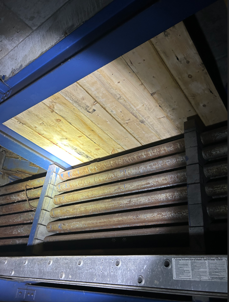 Temporary structural shielding system