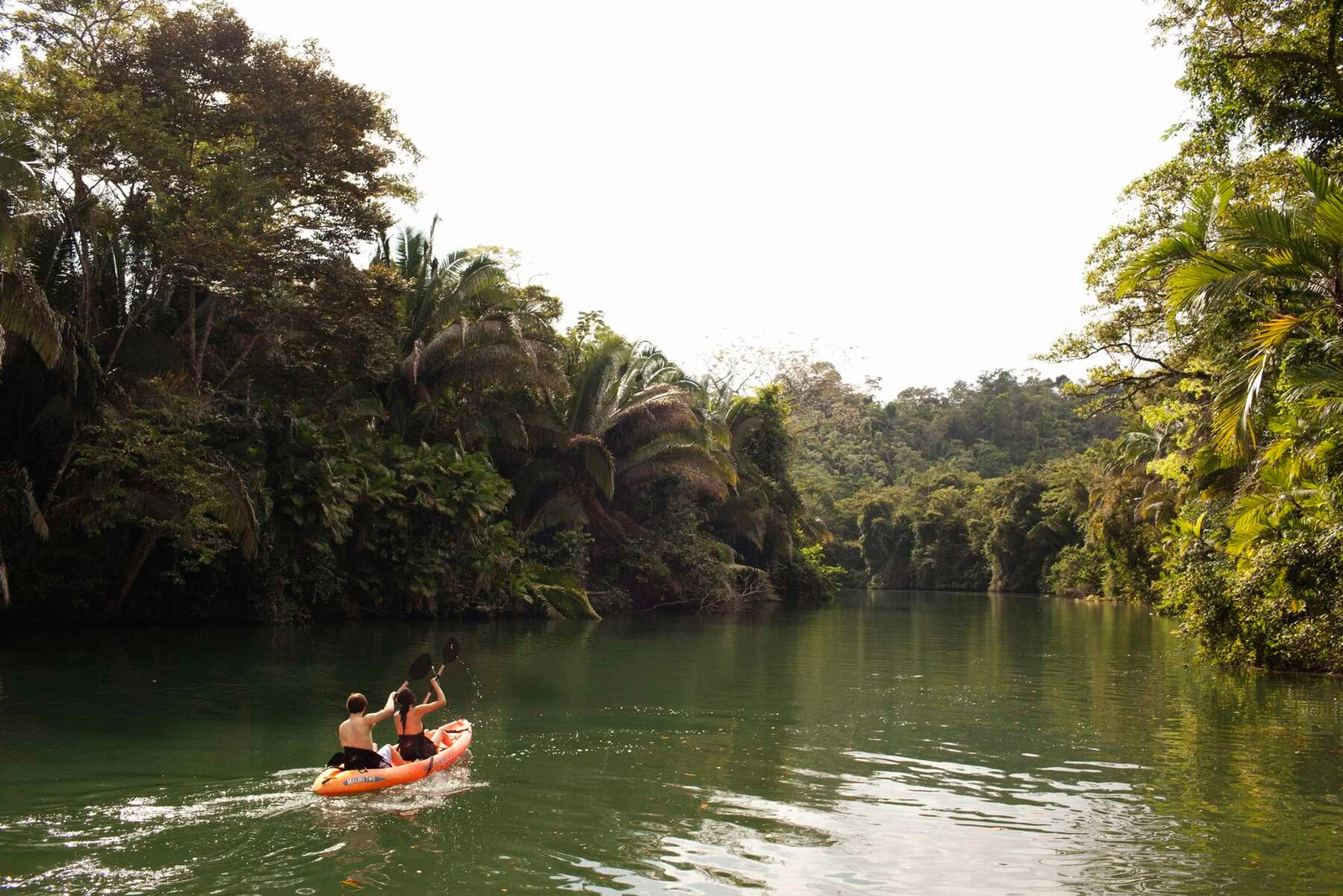 Copal Tree Lodge kayaking
