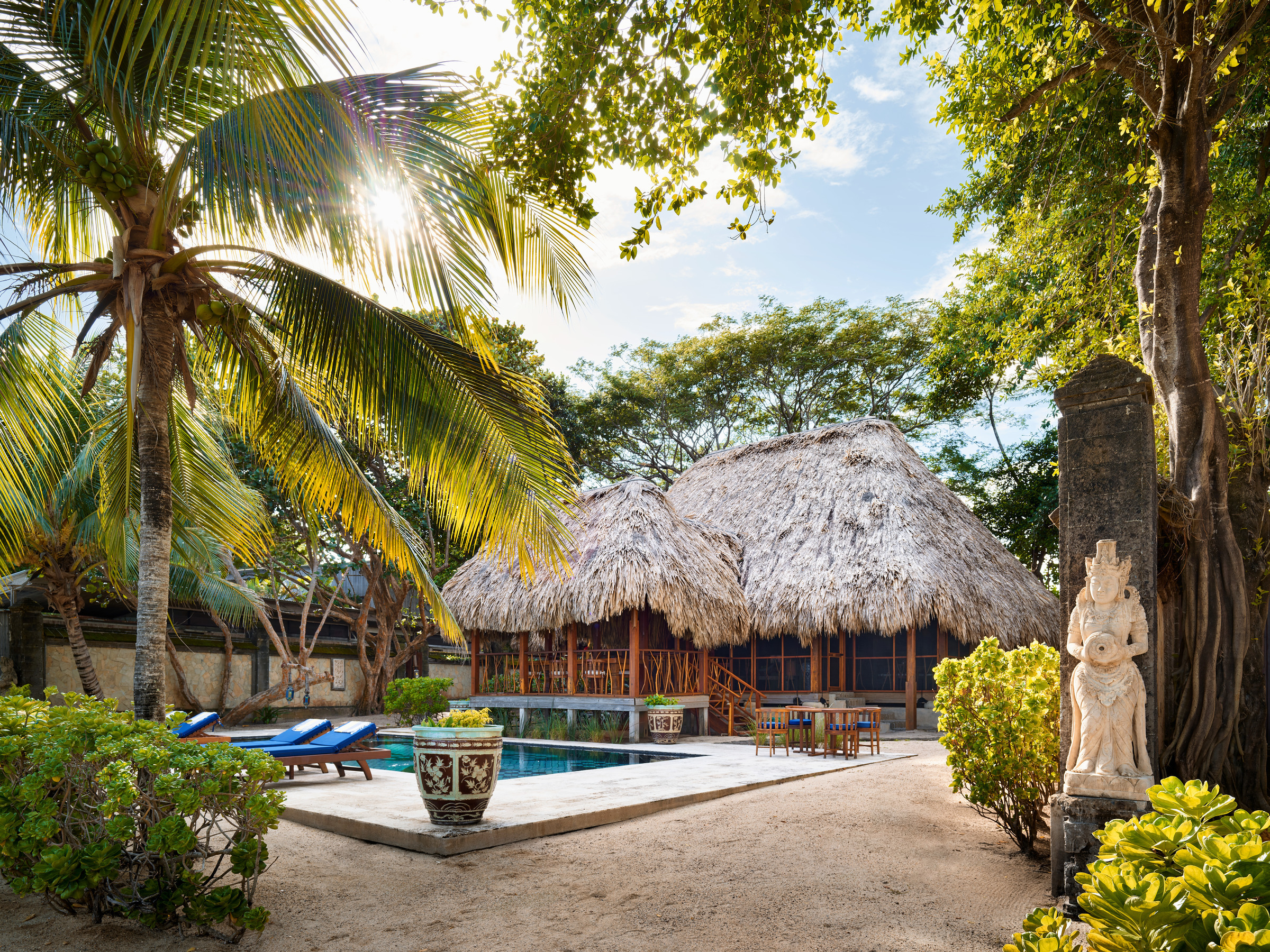 Turtle Inn, Placencia, plunge pool Belize