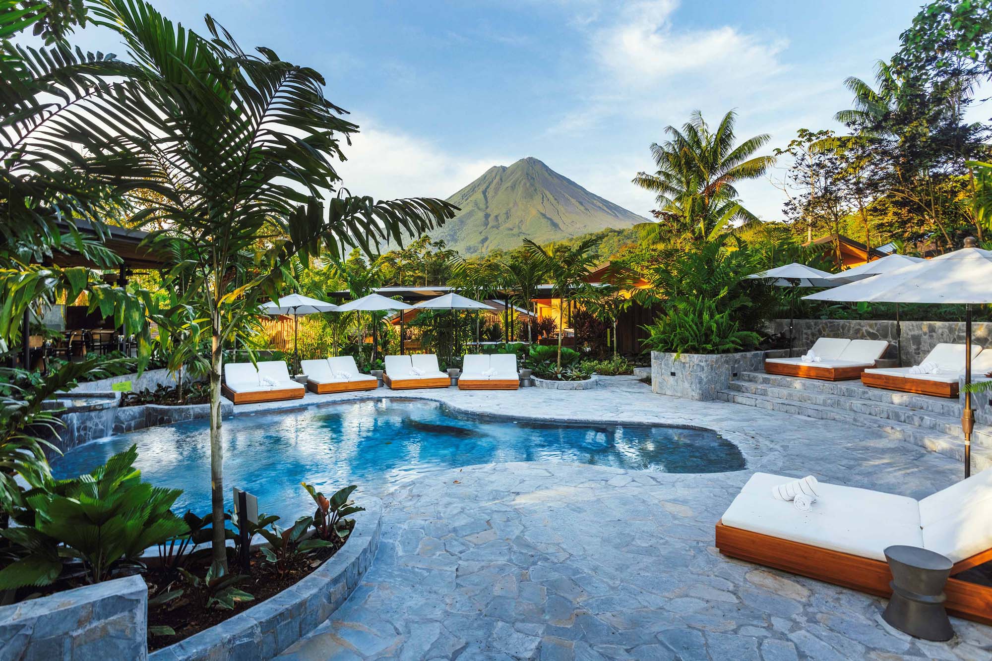 Nayara Springs pool view