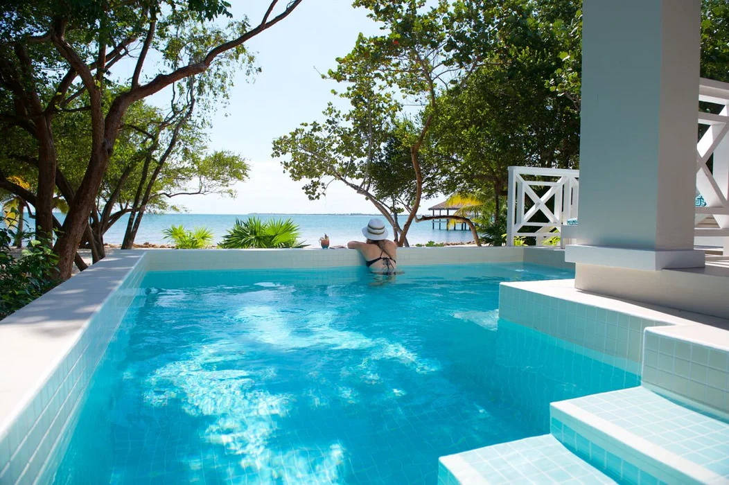 Naia Resort & Spa Placencia Belize plunge pool
