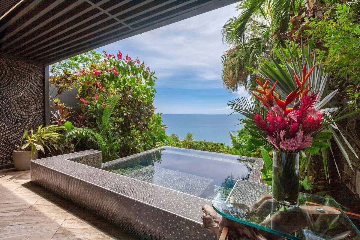 Makanda by the Sea plunge pool Manuel Antonio