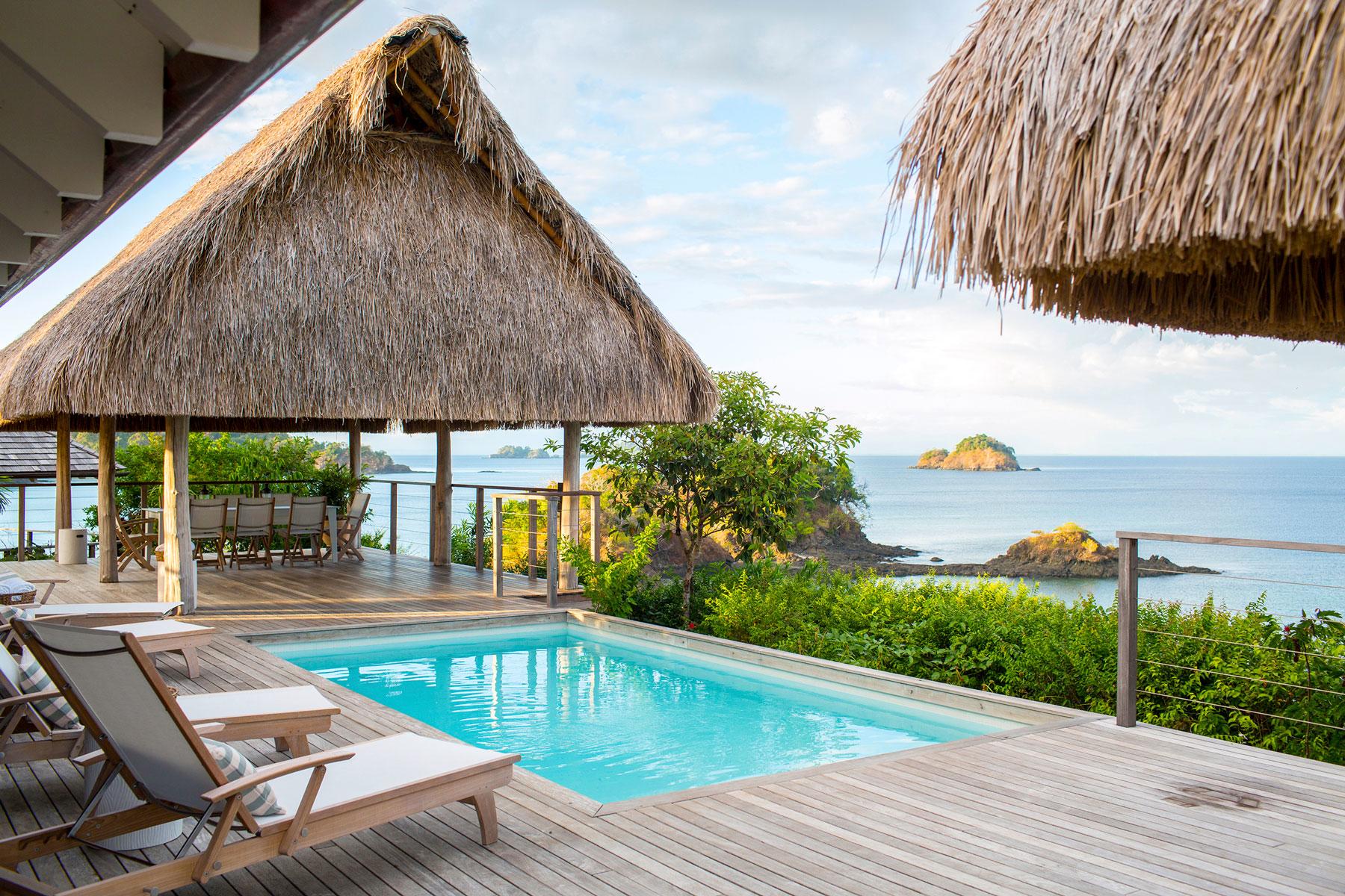 Islas Secas private plunge pool Gulf of Chiriqui Panama