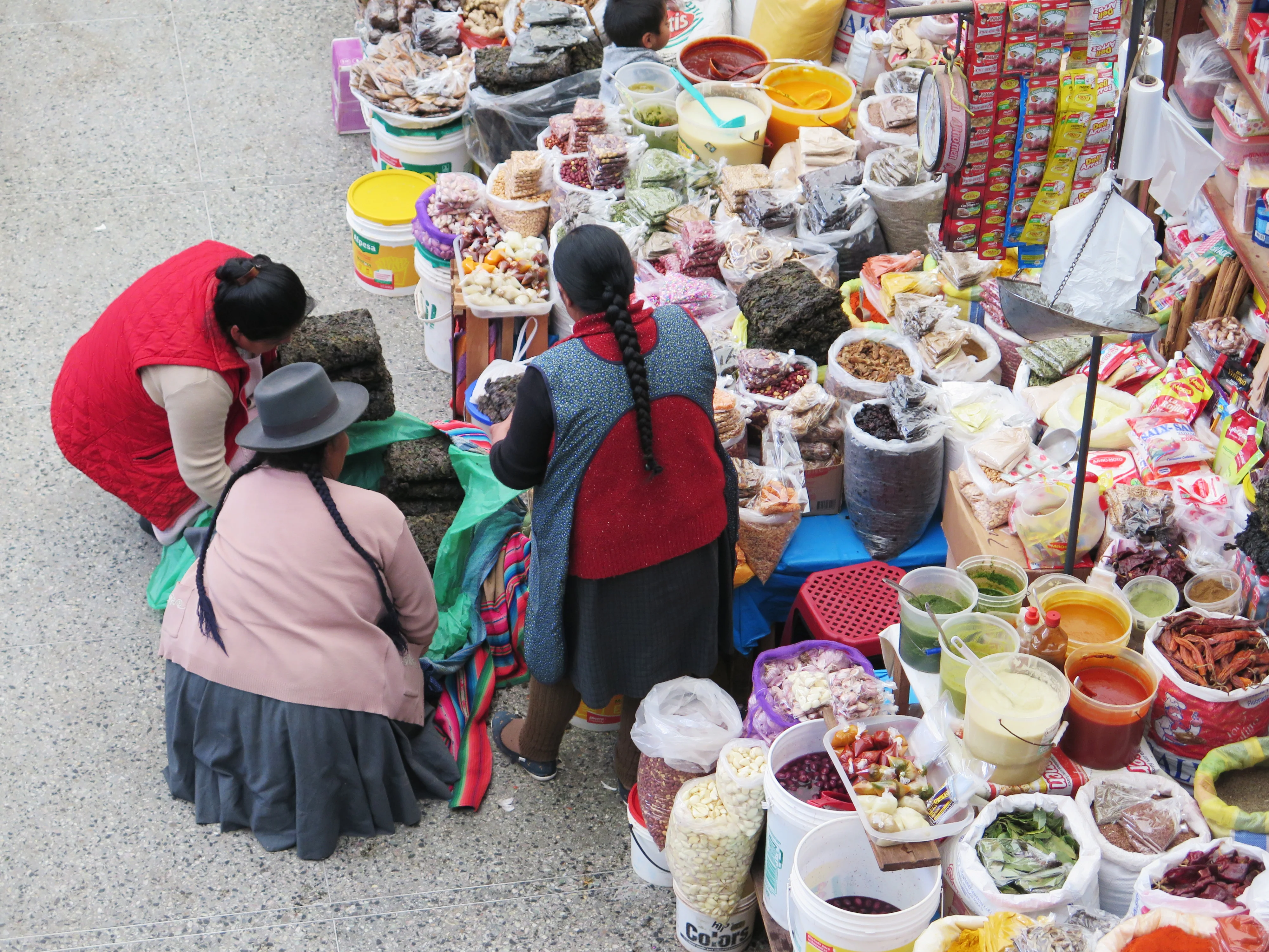 Peru market view