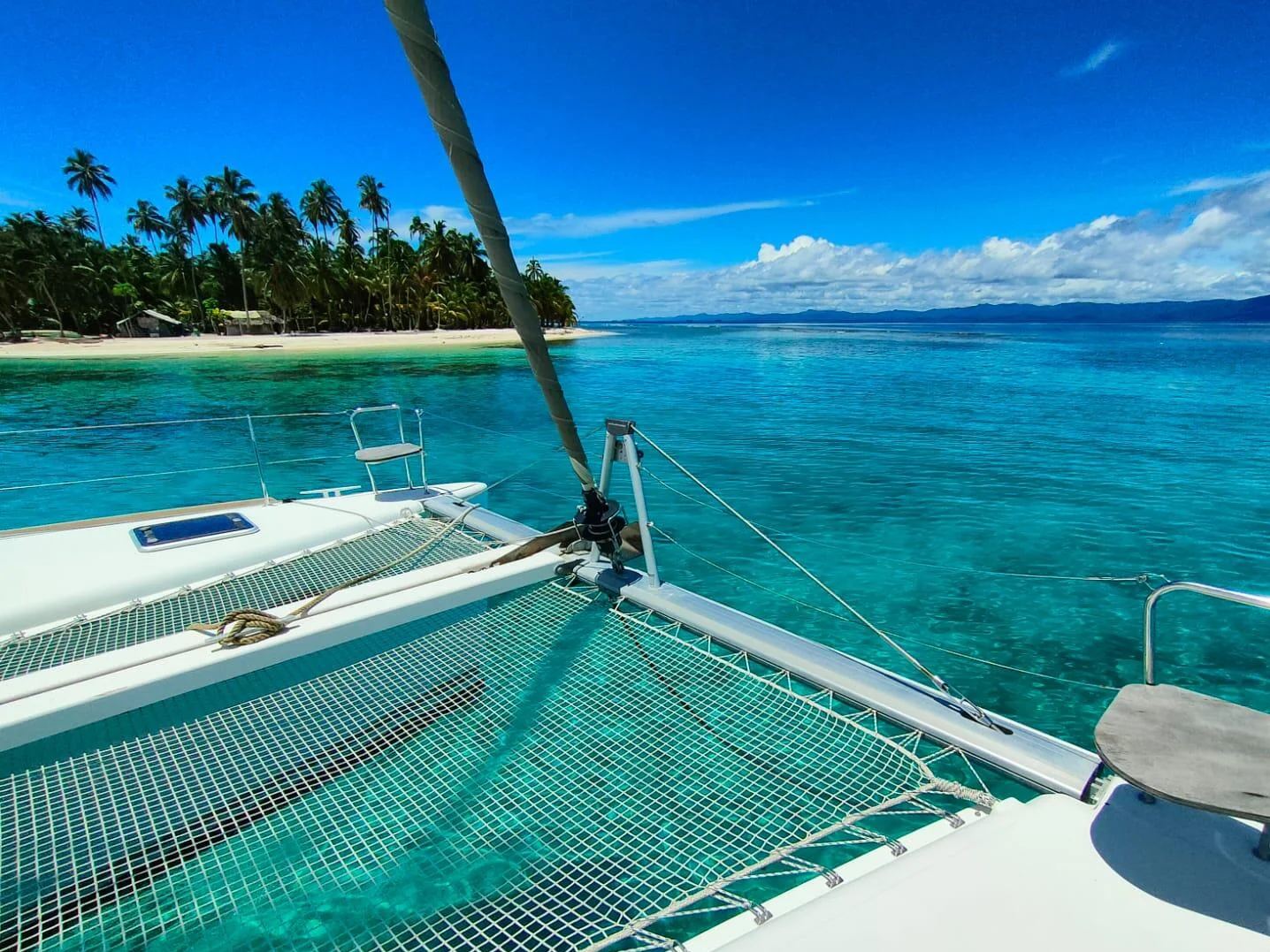 Guna Yala yacht net trampoline