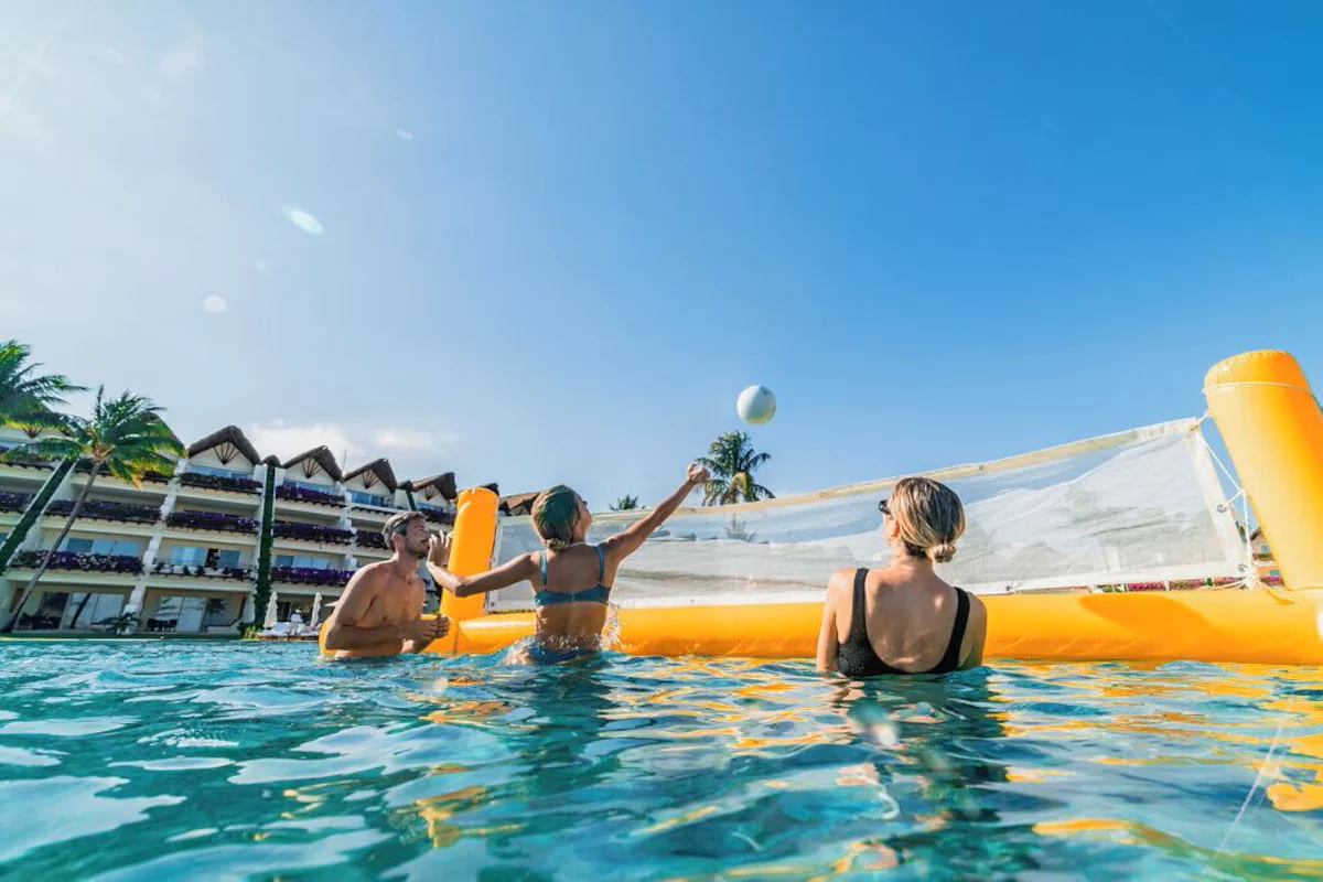 Grand Velas splash zone Mexico