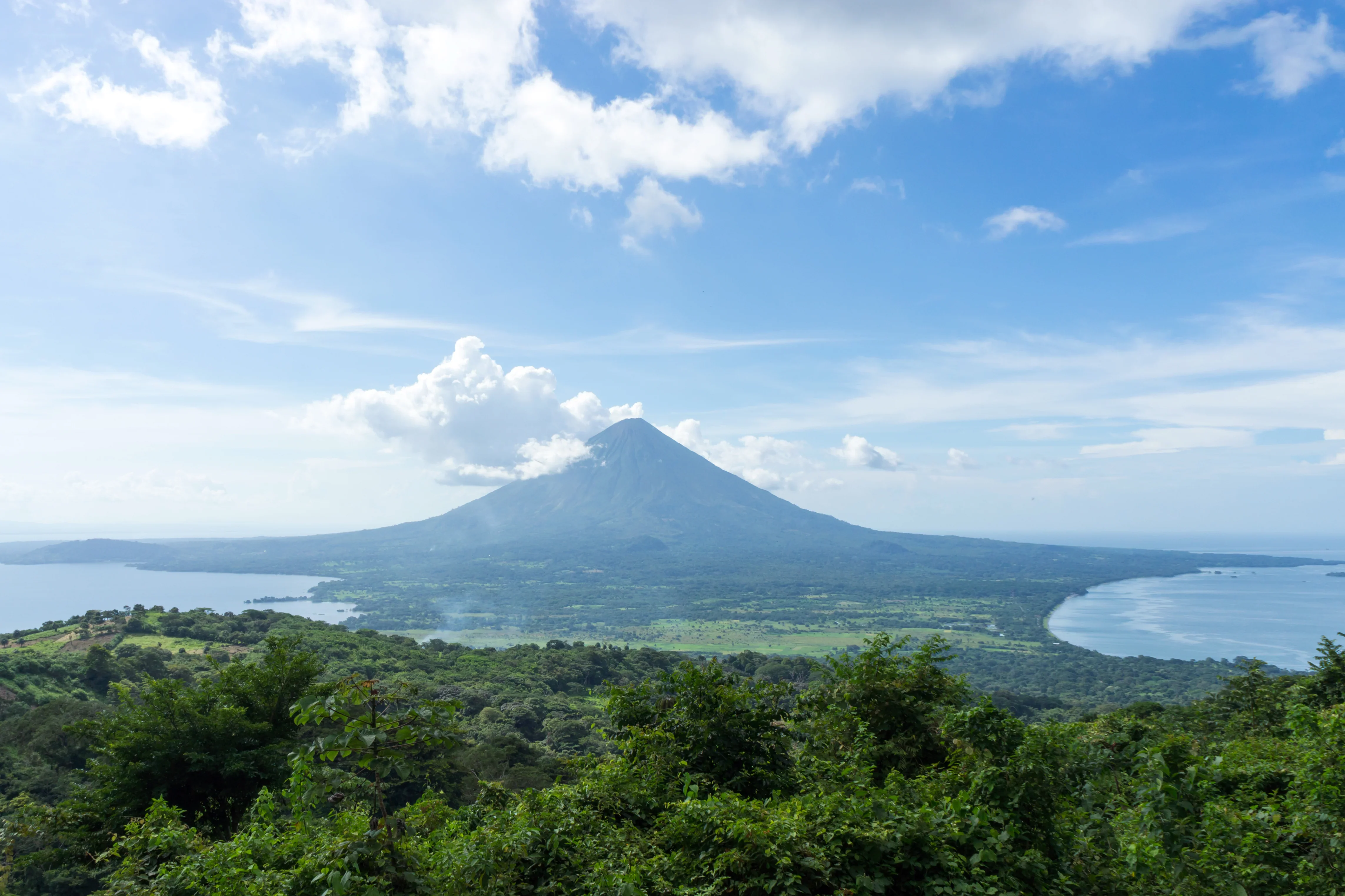 Ometepe Island in Lake Nicaragua