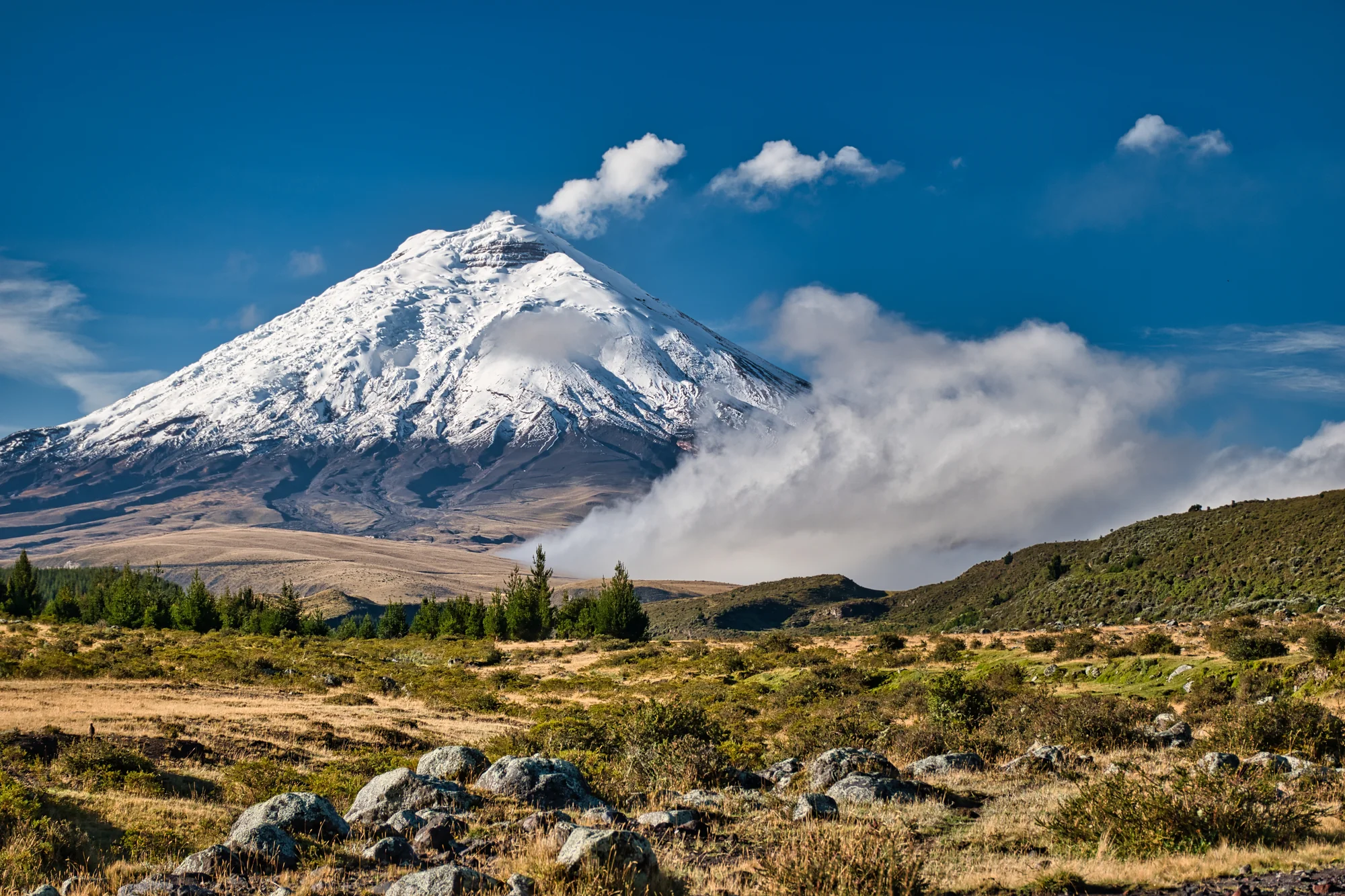 Ecuador Cotopaxi volcano
