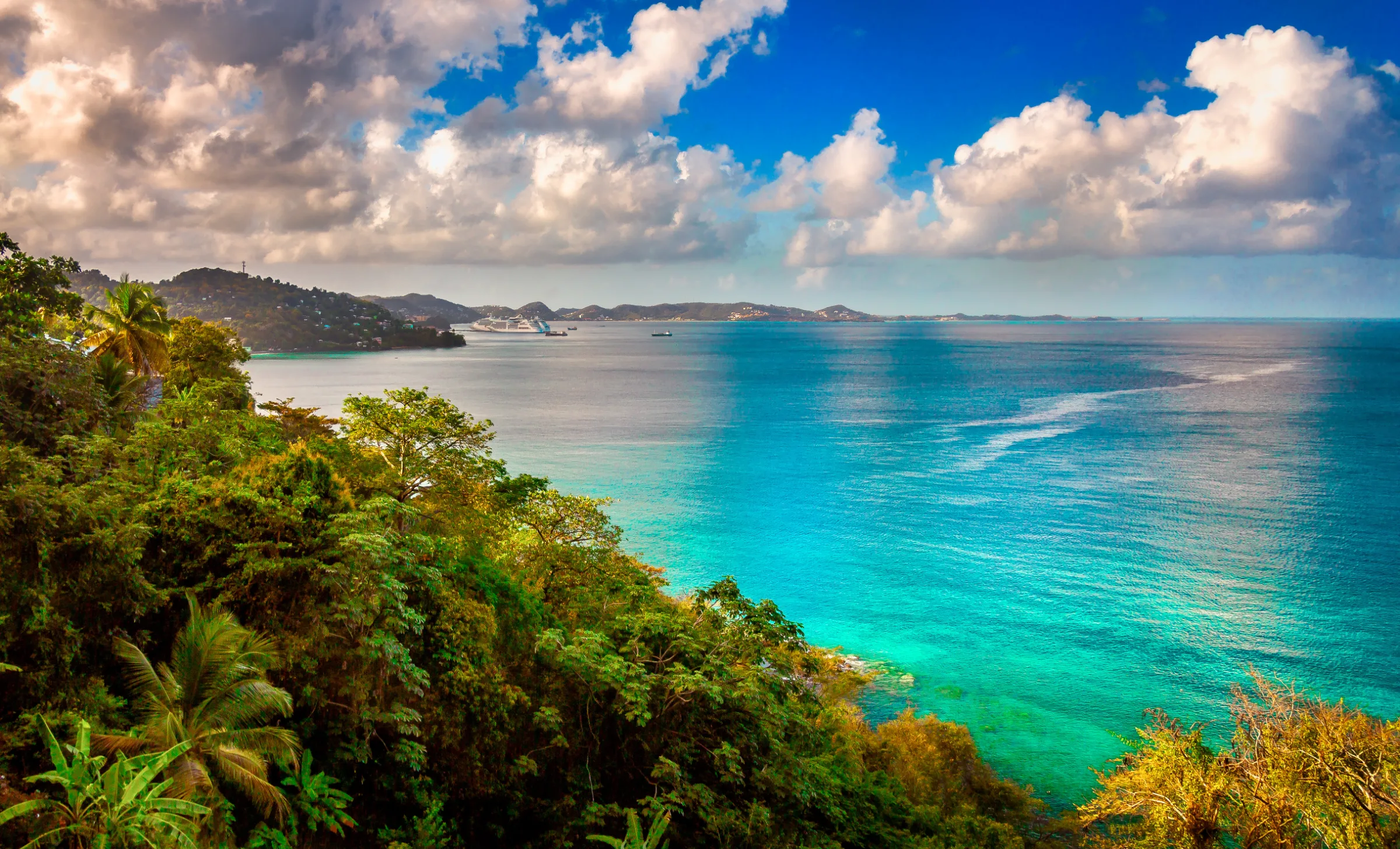 Grand Mal Bay north of St. George's, Grenada