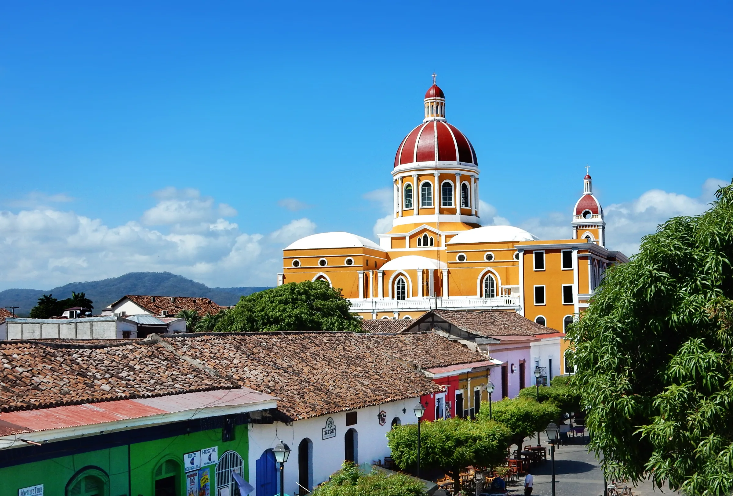 The cathedral of Granada, Nicaragua