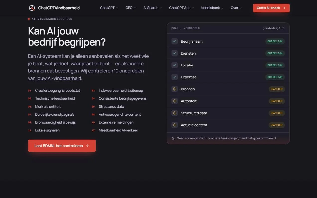 Kennis en diensten rond AI Search