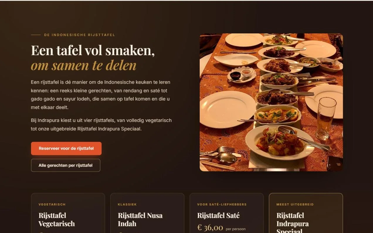 Rijsttafels en klassiekers