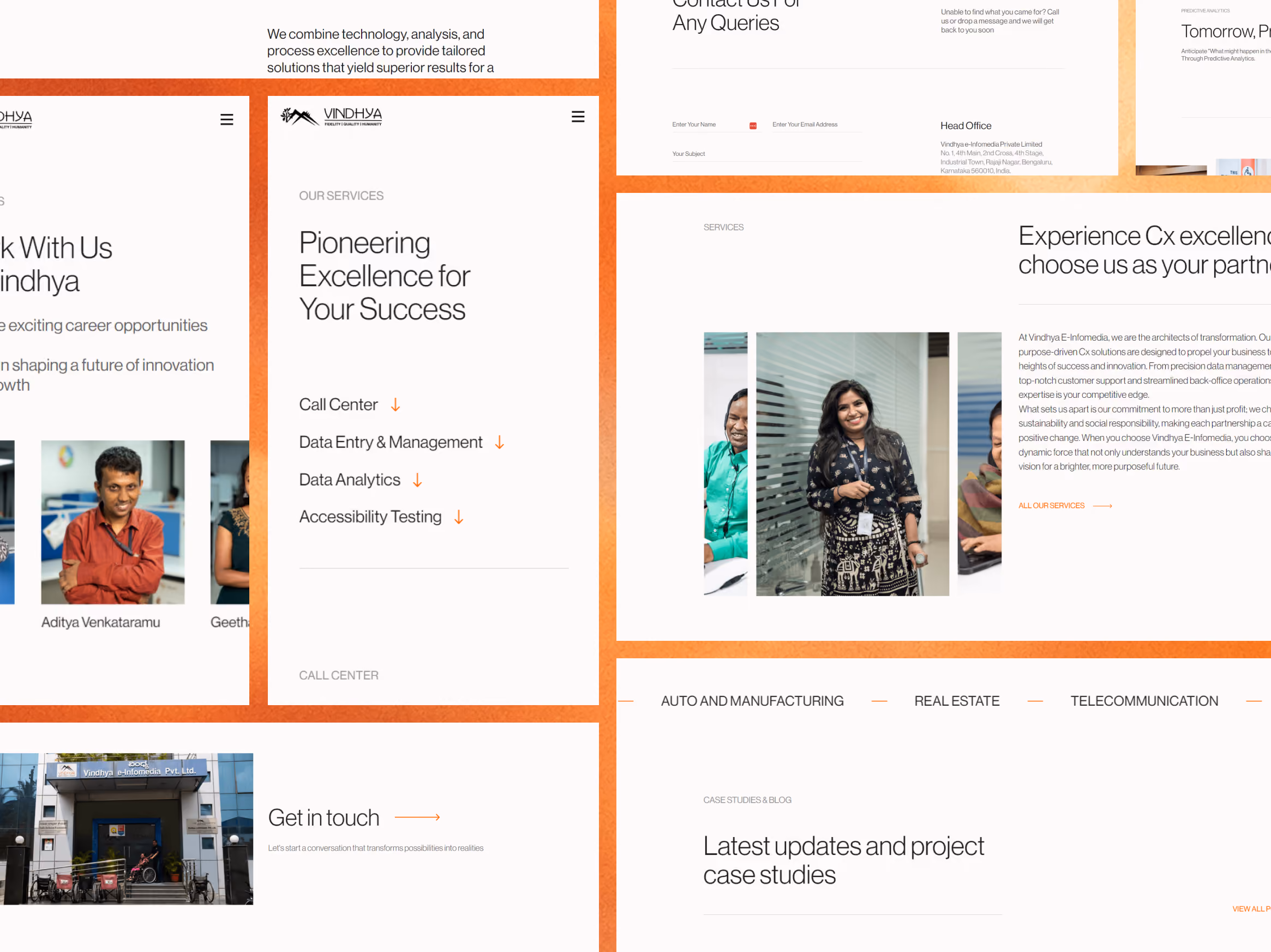 Catalyst Creative - Vindhya Infomedia Website Design