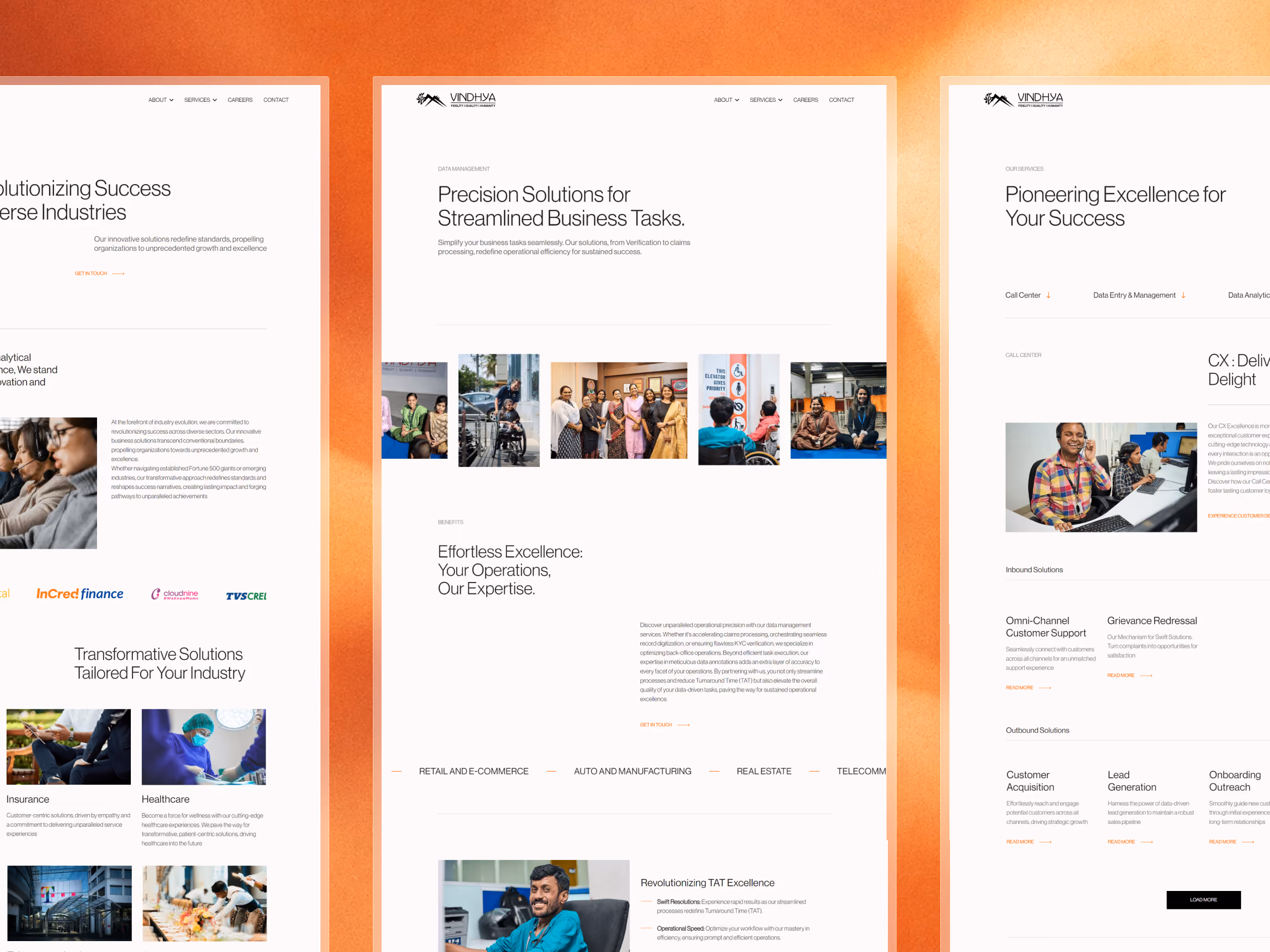 Catalyst Creative - Vindhya Infomedia Website Design