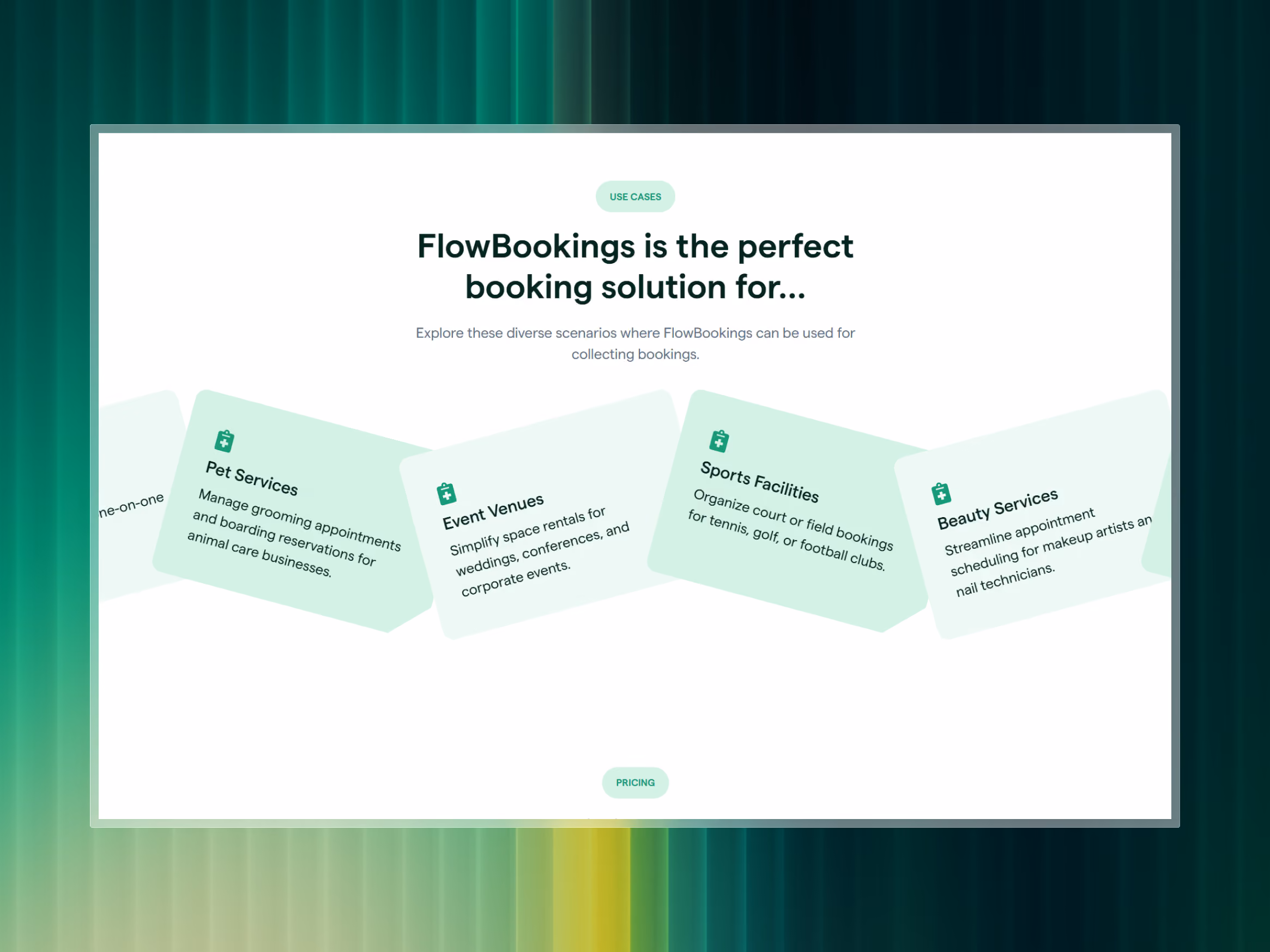 Catalyst Creative - FlowBookings Website Design