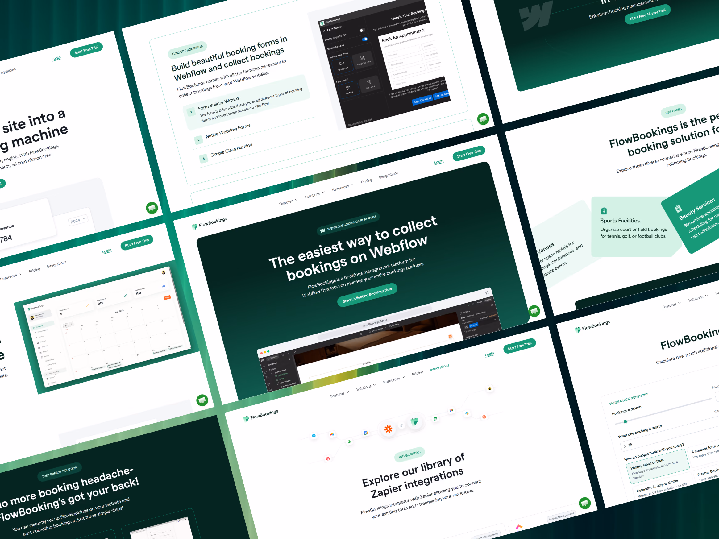 Catalyst Creative - FlowBookings Website Design