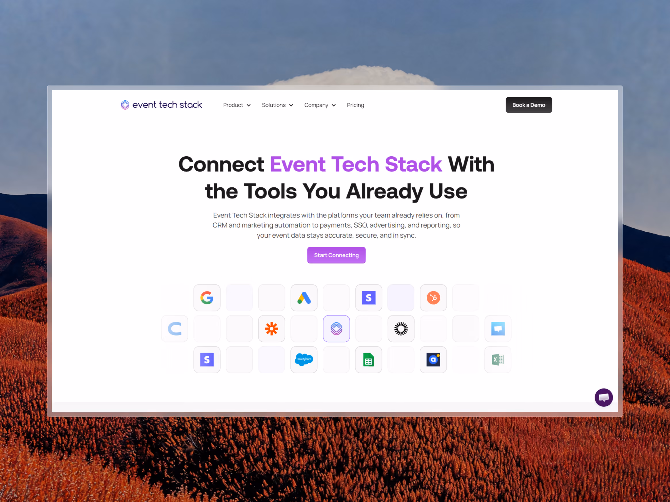 Catalyst Creative - Event Tech Stack Website Design