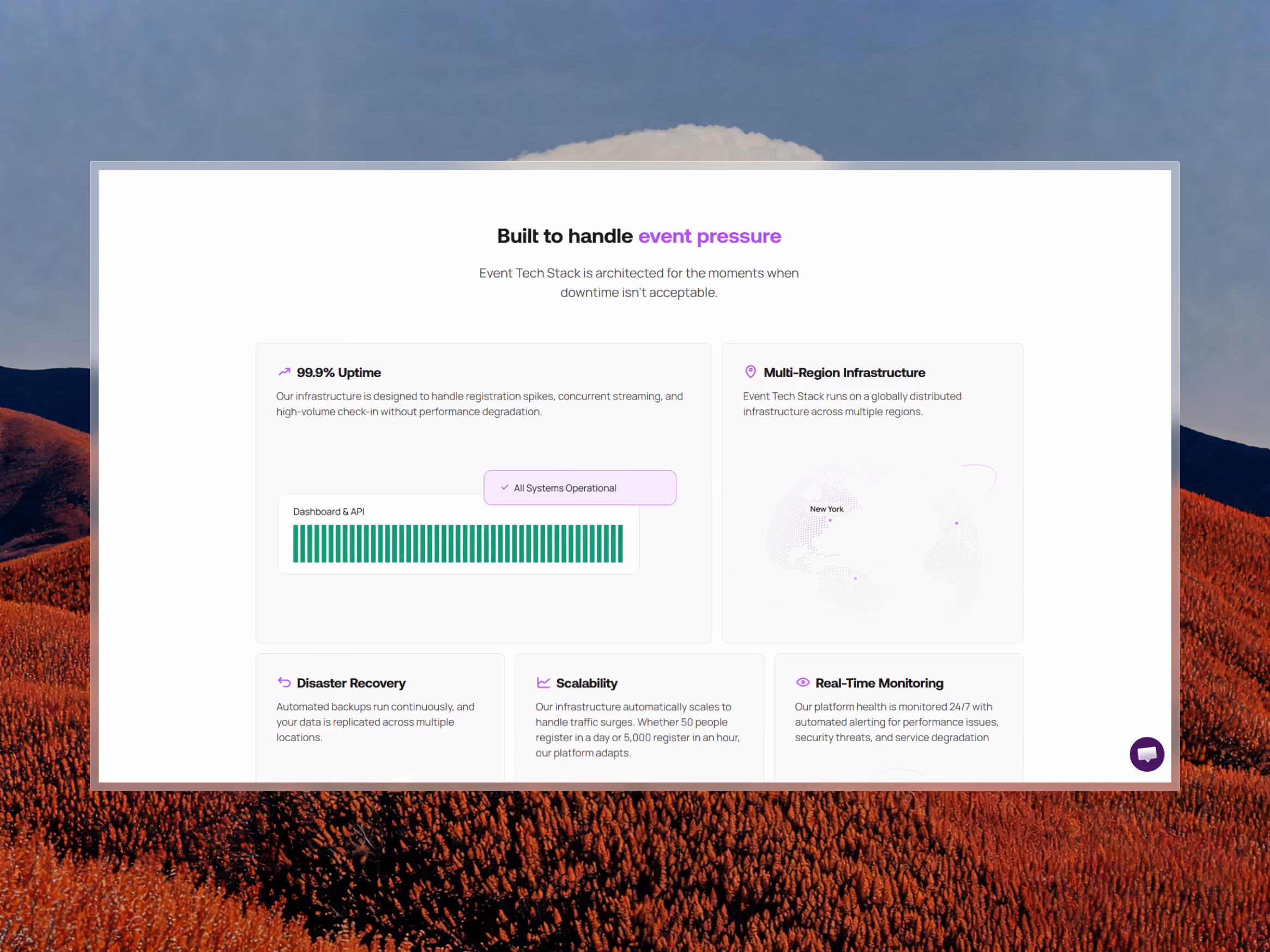 Catalyst Creative - Event Tech Stack Website Design